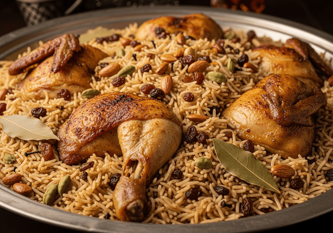 Chicken Mandi Platter